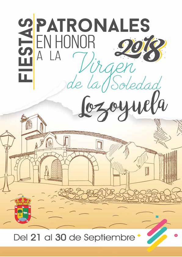Fiestas patronales en honor a Nuestra Señora de la Soledad 2018 Lozoyuela-Navas-Sieteiglesias